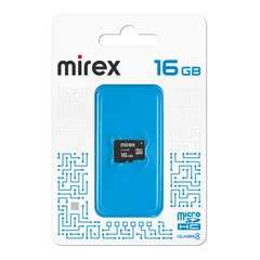 Купить Карта памяти microSDHC Mirex 16GB (13612-MCROSD16) / Народный дискаунтер ЦЕНАЛОМ