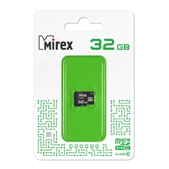Купить Карта памяти microSDHC Mirex 32GB Class 10 / Народный дискаунтер ЦЕНАЛОМ
