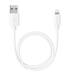 Купить Кабель Deppa USB2.0 Am - Lightning, 2 м, 2 A, белый / Народный дискаунтер ЦЕНАЛОМ